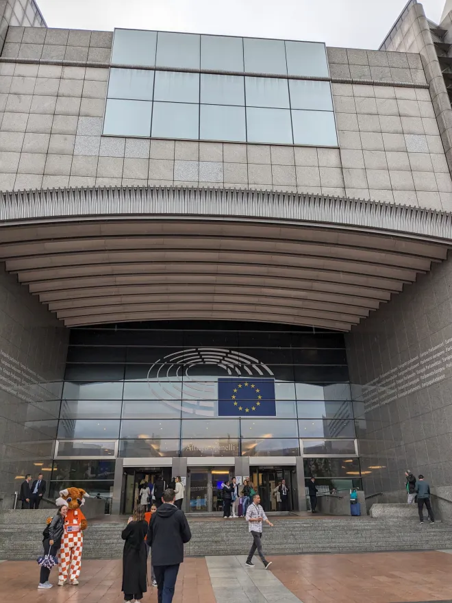VUB academic opening at the European Parliament